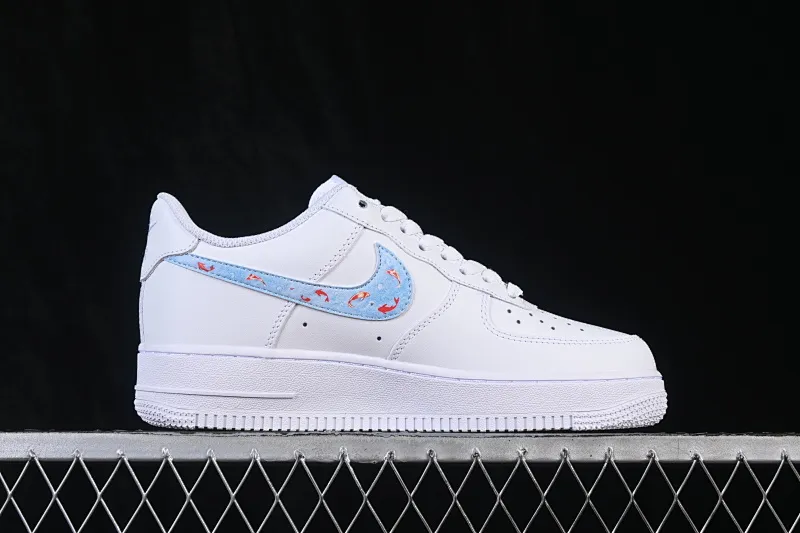 All categories Nk Air Force 1 Air Force Series Nk Air Force 1 Low Air Force Low Nike Air Force 1'07 Low Two-dimensional theme Koi Air Force One low-top casual sneakers ZH0316-136